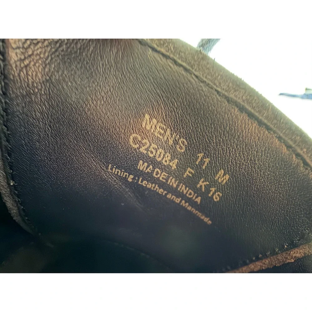 Cole Haan Grand OS Oxford 11 M Navy‎ Blue Leather Lace Up Dress Shoes READ